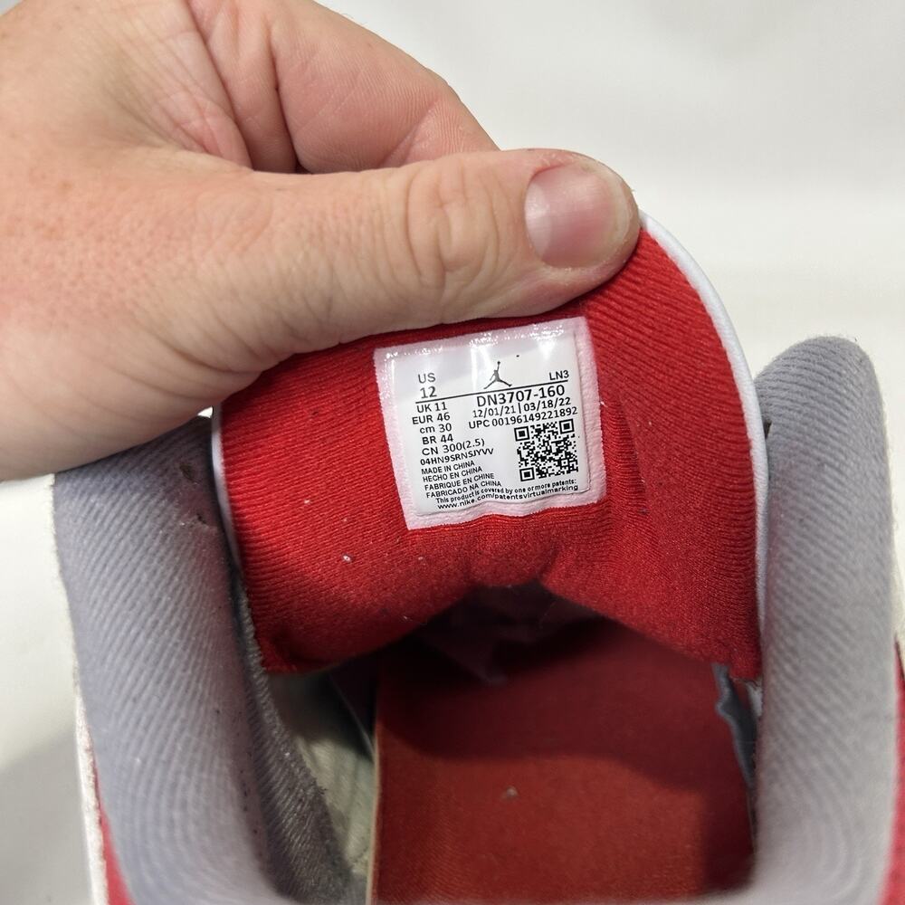 Nike Air Jordan 3 Retro OG “Fire Red” (2022) DN3707-160 - Picture 8 of 8